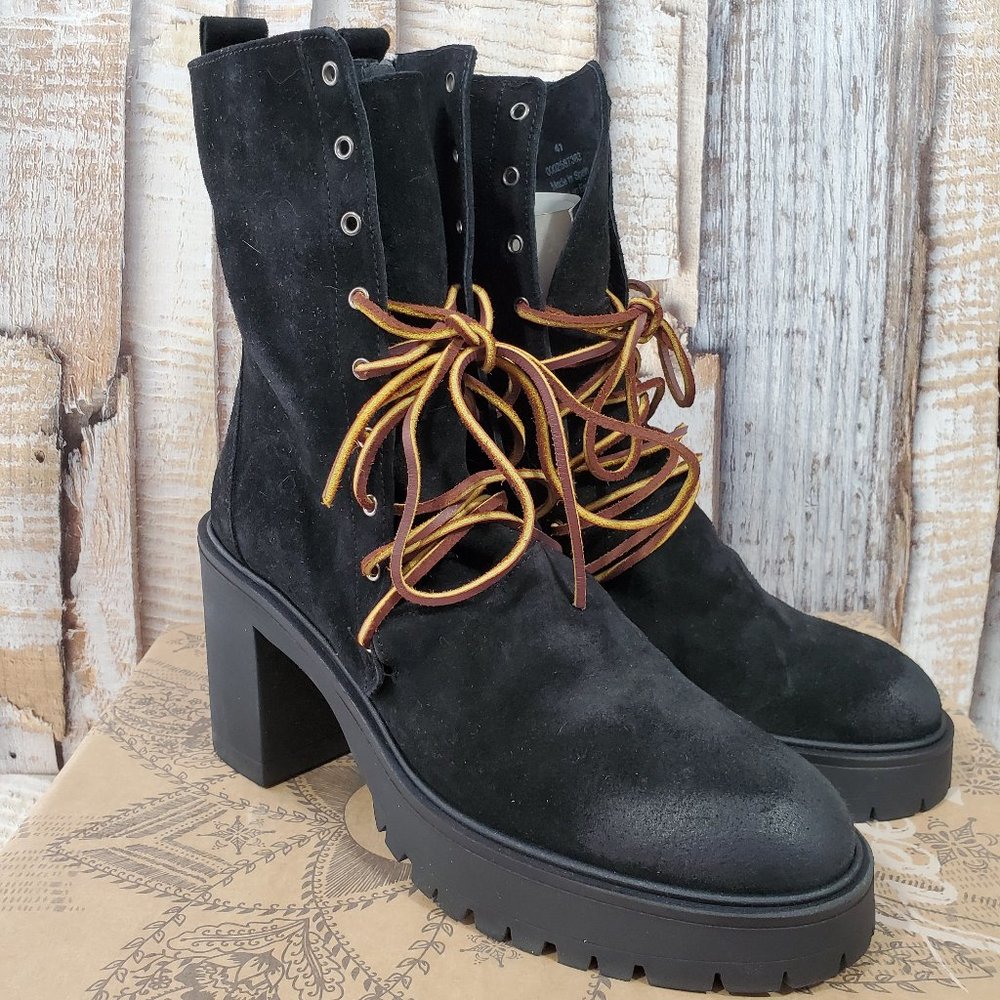 Free People Dylan Lace Up Boots